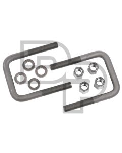 Freightliner Peterbilt Volvo Pre-Bent U-Bolt Kit | 361-161K
