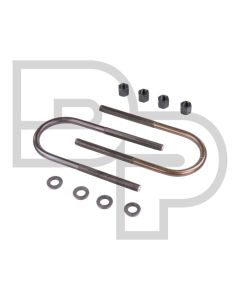 1980-1997 Ford F150 4WD/250/350/Bronco Rear Pre-Bent U-Bolt Kit | 361-419K