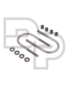 1984-1990 Ford Bronco II Rear Pre-Bent U-Bolt Kit | 361-453K