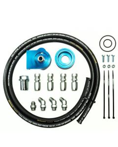 Pacbrake Universal Mounting Remote Oil Filter for 3.9 L / 5.9 | HP10007