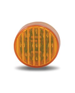 TLED-2HA | 2.5" Amber Ribbed LED Marker Light