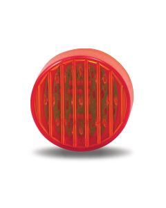 TLED-2HR | 2.5" Red Ribbed LED Marker Light (13 Diodes)