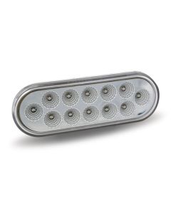 TLED-OX60AS | Amber Turn Signal & Marker to Amber Strobe LED Oval Light