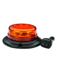 TLED-W11 | Class 1 Beacon Low Profile LED Warning Light with 36 Patterns and Cigarette Plug with Dual Switch