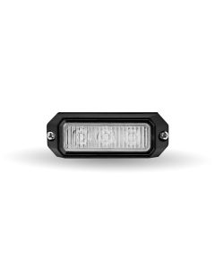 TLED-W23A24 | Class 1 Direction 3 LED Surface Mount Amber Strobe Light with 36 Flash Patterns