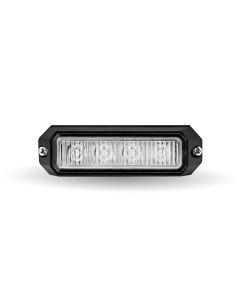 TLED-W24A26 | Class 1 Directional 4 LED Surface Mount Amber Strobe Light with 36 Flash Patterns